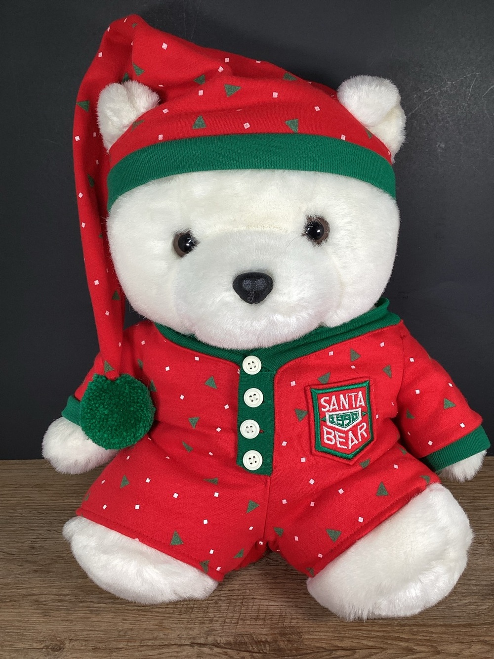 1990 Santa Bear Dayton Hudson Dream Adventure Christmas Plush